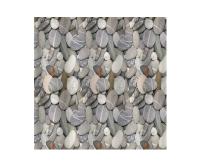 Штора для ванной САНАКС полиэстер (камни речные)